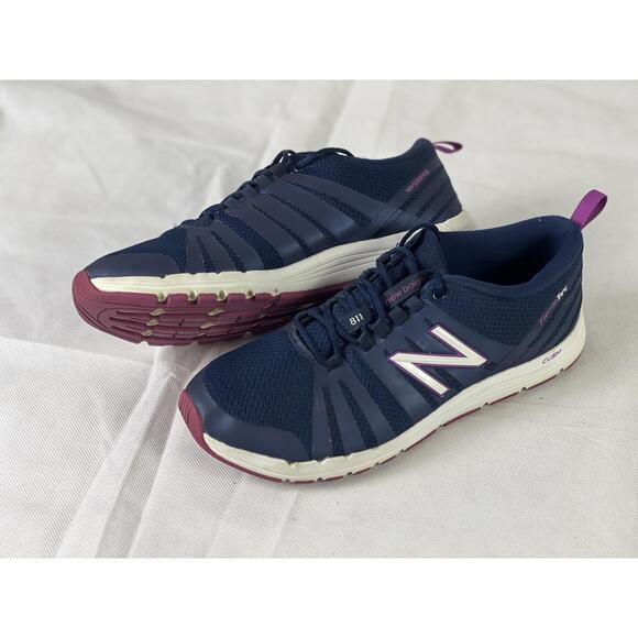 New Balance 811 FANTOM TAPE WOMEN SNEAKER SIZE 9 Navy/Purple - Picture 4 of 9